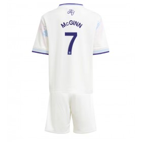 Aston Villa John McGinn #7 Tredje Kläder Barn 2025-26 Kortärmad (+ Korta byxor)
